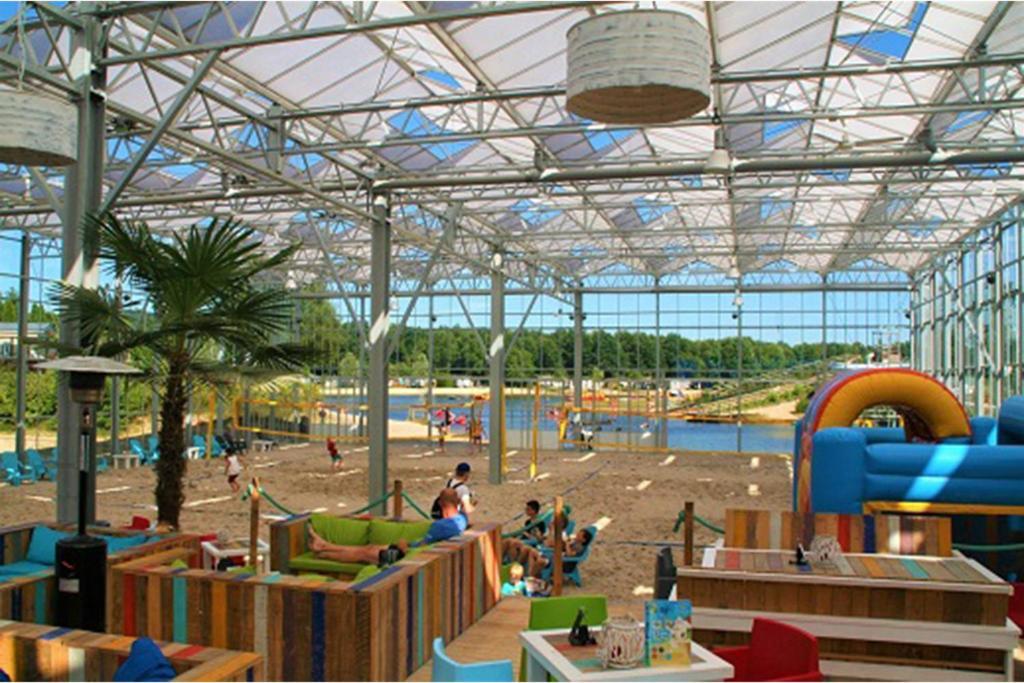 Vechtdalchalet De Berk, 5 Sterrenpark Capfun Stoetenslagh Rheezerveen 外观 照片